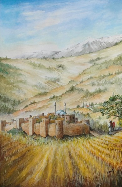 Alhama de Granada from the North West c14th century